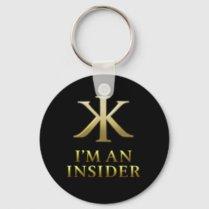 KKI Keychain-Black Keychain