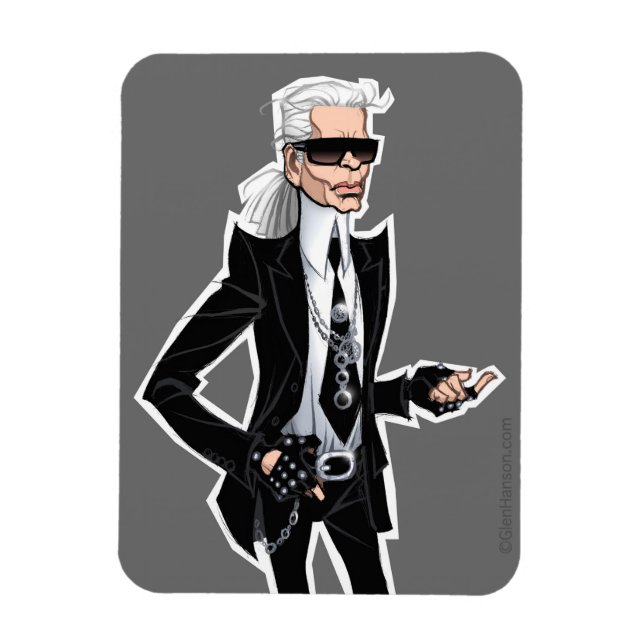 "KL" Premium Flexi Magnet by Glen Hanson (Vertical)