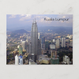 kl skyline postcard