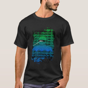 Klaatu Barada Nikto Robot Sifi T-Shirt