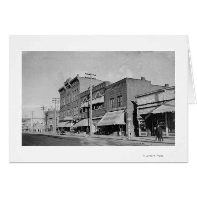 Klamath Falls, OR View looking up Main Street (Front Horizontal)
