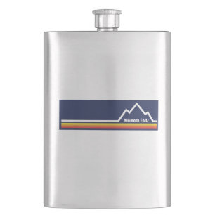 Klamath Falls Oregon Hip Flask