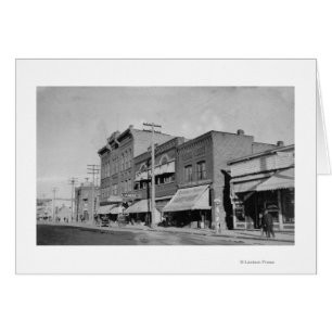 Klamath Falls, OU Vue sur Main Street
