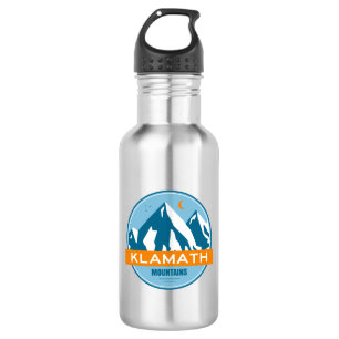 Klamath Mountains California Oregon 532 Ml Water Bottle