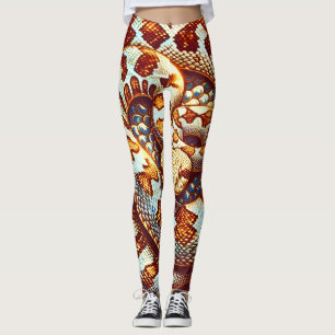 Klapperschlangen Outfit Leggings