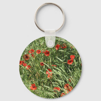 klaproos-sleutelhanger keychain