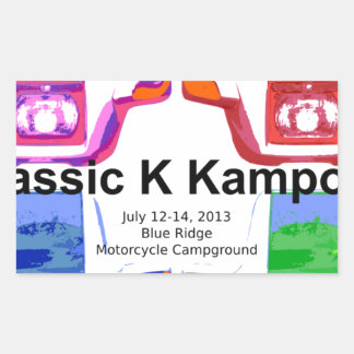 Klassic K kampout VI 2013 Sticker