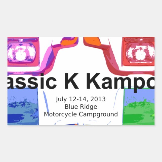 Klassic K kampout VI 2013 Sticker (Front)