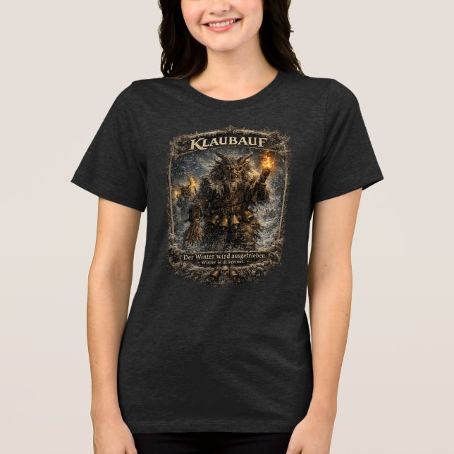 Klaubauf Alpine Folklore Shirt – Austrian Perchten (Front)