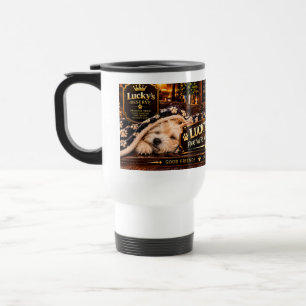 Klaus & Lucky Best Friends Partners in Pour Decisi Travel Mug