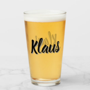 Klaus Mens Name, Glass