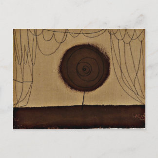 Klee - A Flower Performs Postcard