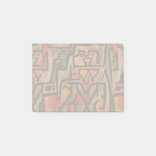 Klee Abstract Forest Expressionist Modern Art Post-it Notes