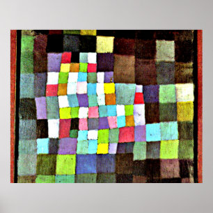 Klee - Abstraction with Reference... Poster