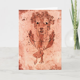 Klee - Angelus Novus (New Angel) Card