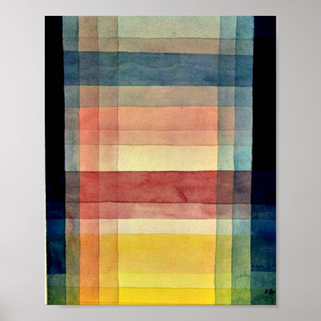 Klee - Architechture of the Plain Poster (Front)