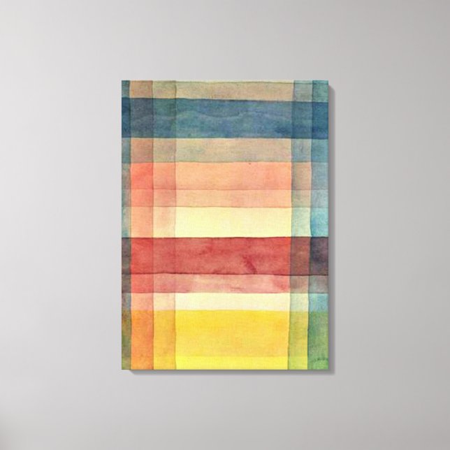 Klee - Architecture of the Plain Canvas Print (Front)