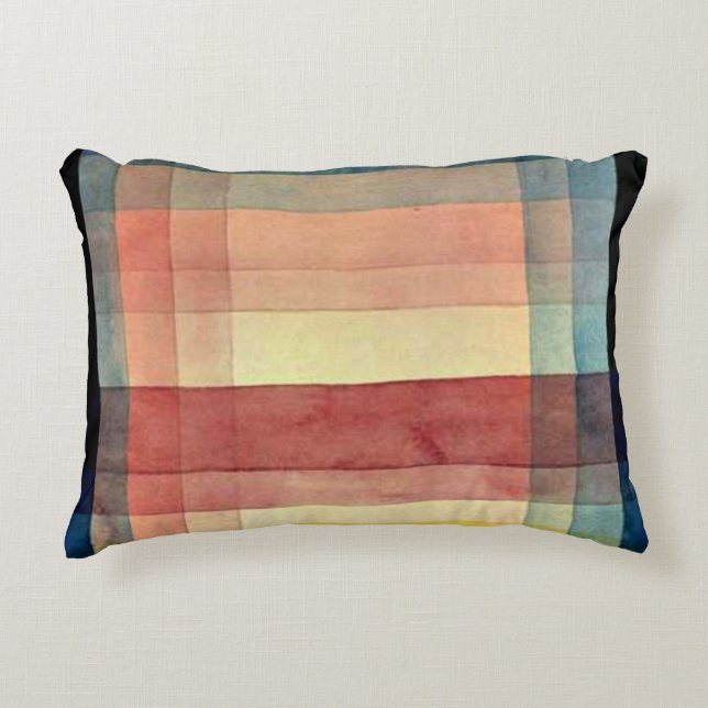 Klee - Architecture of the Plain Decorative Pillow (Front)