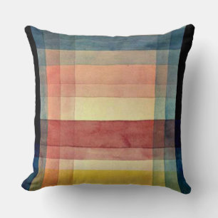 Klee - Architecture of the Plain Throw Pillow