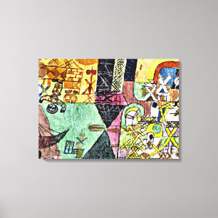 Klee - Asian Entertainers Canvas Print