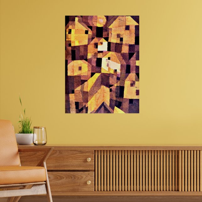 Klee - Autumnal Place, 1921 Poster (Living Room 2)