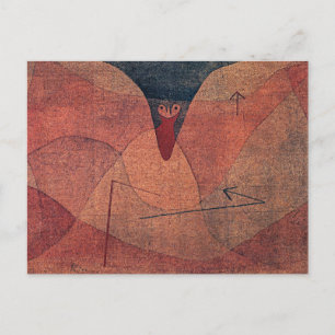 Klee - Aviatic Evolution, abstract art, Postcard