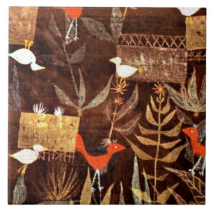Klee - Bird Garden Tile