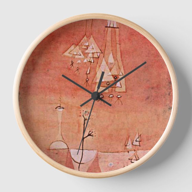 Klee - Botanical Laboratory Clock (Front)