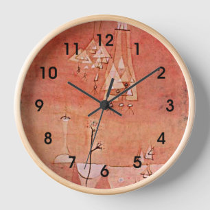 Klee - Botanical Laboratory Clock