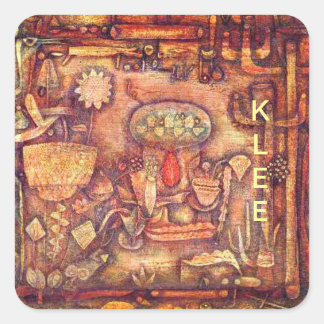 Klee - Botanical Theatre Square Sticker