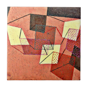 Klee - Braced Surfaces (1930) Tile