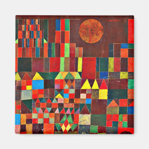 Klee - Castle and Sun, Magnet