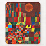 Klee - Castle and Sun Mouse Pad<br><div class="desc">Castle and Sun,  popular painting by Paul Klee.</div>