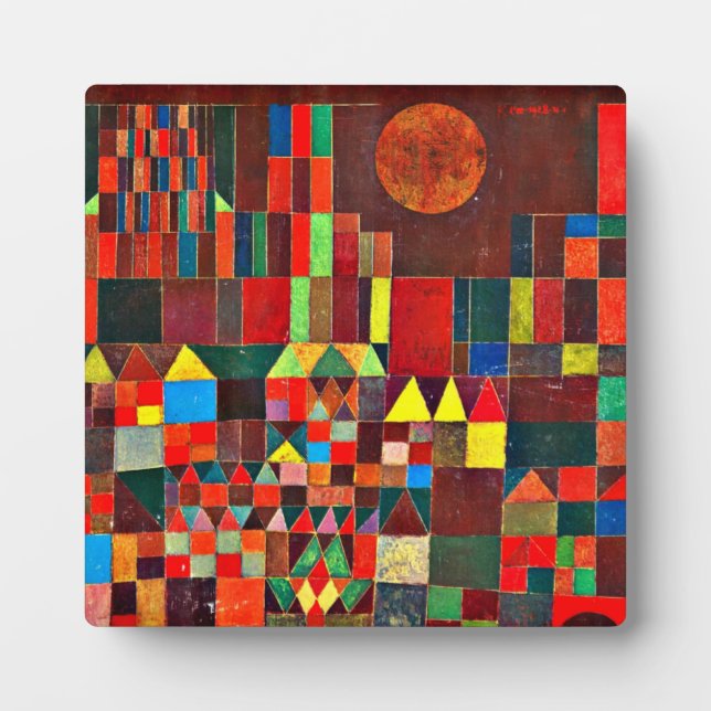 Klee - Castle and Sun Plaque (Front)