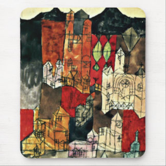 Klee - City of Churches, 1918 Mouse Pad