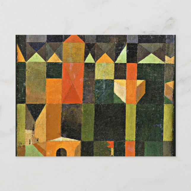 Klee - City of Towers Postcard (Front)
