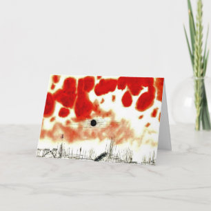 Klee - Clouds over Bor, Card