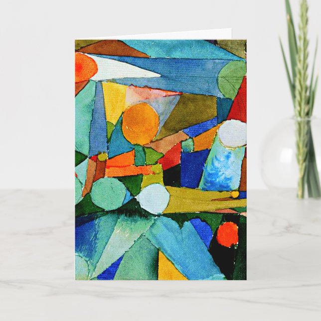 Klee - Colour-Shapes Card (Front)