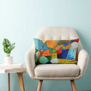 Klee - Colour-Shapes Lumbar Pillow