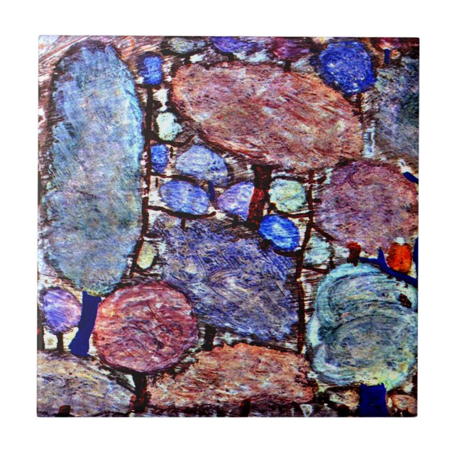 Klee - Colourful Forest Tile (Front)