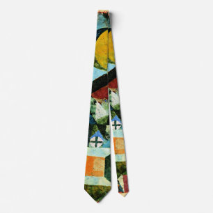 Klee - Composition with the Yellow Half Moon Tie