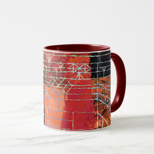 Klee - Configuration, abstract art. Mug