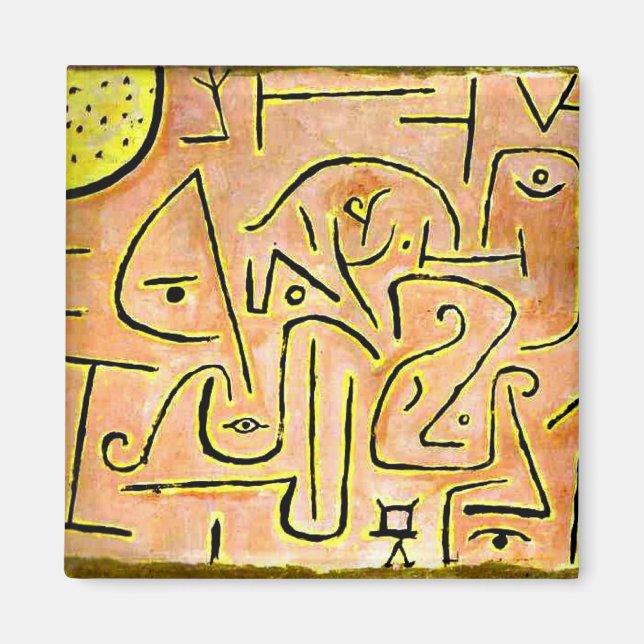 Klee - Contemplation Magnet (Front)