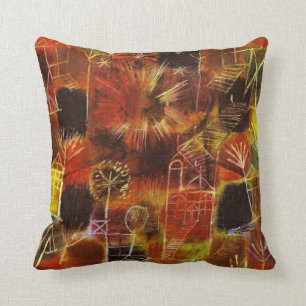Klee - Cosmic Composition, 1919 Throw Pillow