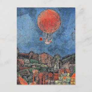 Klee - Der Luft Balloon Postcard