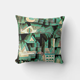 Klee - Dream City Throw Pillow
