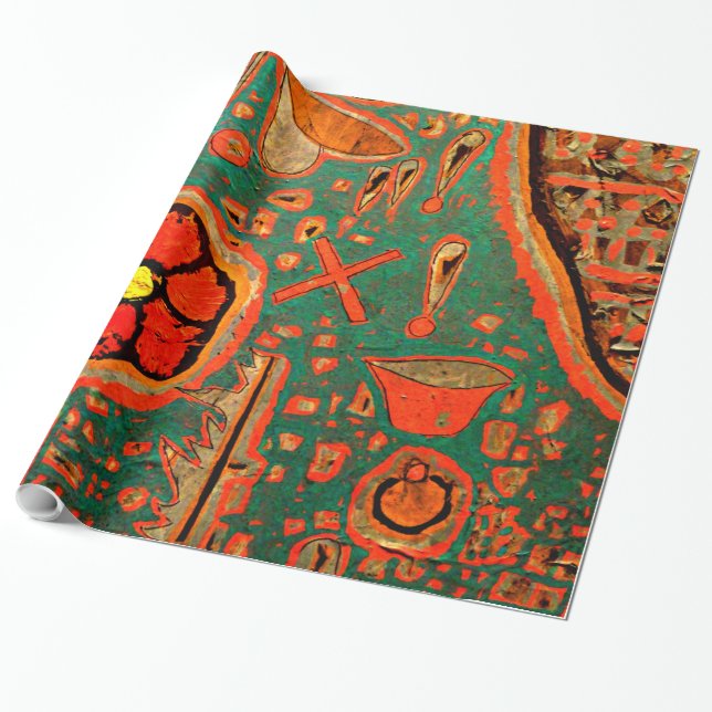 Klee - Efflorescence Wrapping Paper (Unrolled)