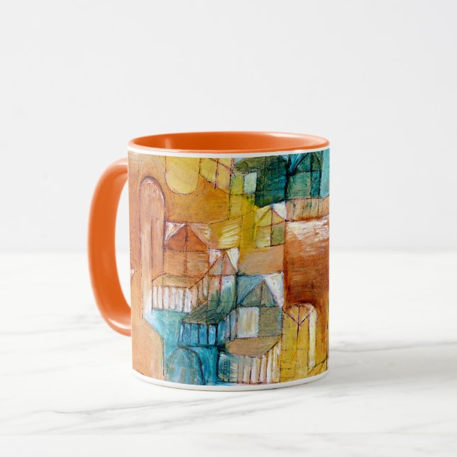 Klee - Fascade Brown Green Mug (Front Left)
