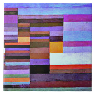 Klee - Fire Evening Tile