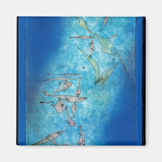 Klee - Fish Image Magnet (Front)